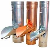 Klempířský prvek - Odbočka do sudu pr. 120mm titanzinek Klempířský prvek - Odbočka do sudu pr. 120mm titanzinek